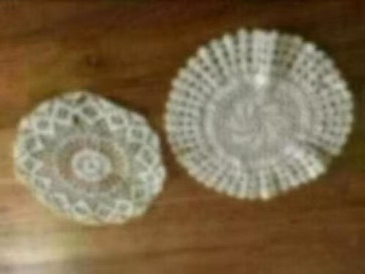 Gehaakte en kantklossen kleedjes, Ophalen of Verzenden, Zo goed als nieuw, Haken, Overige typen