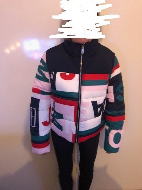 Tommy Jeans winter jack, maat M, Kleding | Dames, Maat 38/40 (M), Blauw, Nieuw, Ophalen of Verzenden