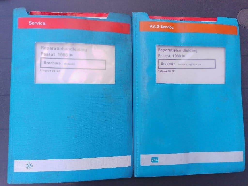 Vw Passat B3 dealer werkplaatsboeken Onderstel + rem Syncro, Ophalen of Verzenden, Gelezen, Volkswagen