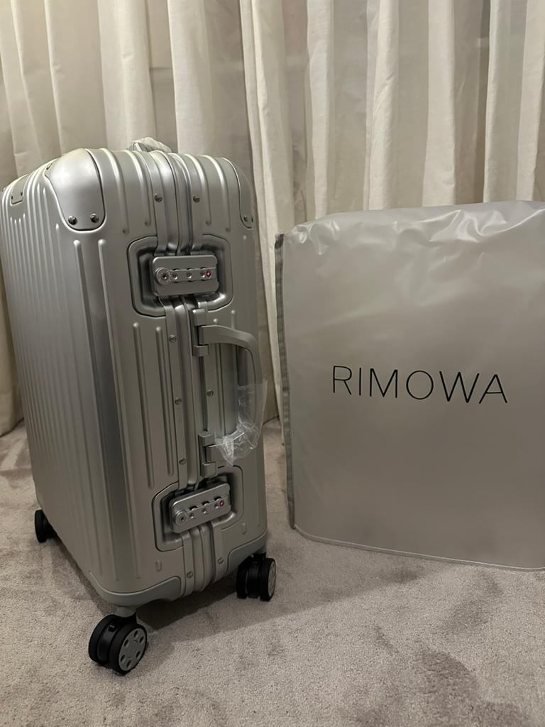 RIMOWA koffer (cabinesize), Sieraden, Tassen en Uiterlijk, Koffers, 50 tot 60 cm, Hard kunststof, Nieuw, Ophalen of Verzenden