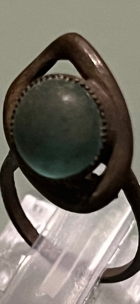 Antieke bronzen ring 6e-11e eeuw bodemvondst, Verzenden, Gebruikt