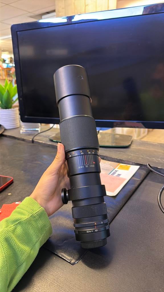 Luxe telelens - zwart, ., Overige typen, Ophalen of Verzenden, Zo goed als nieuw