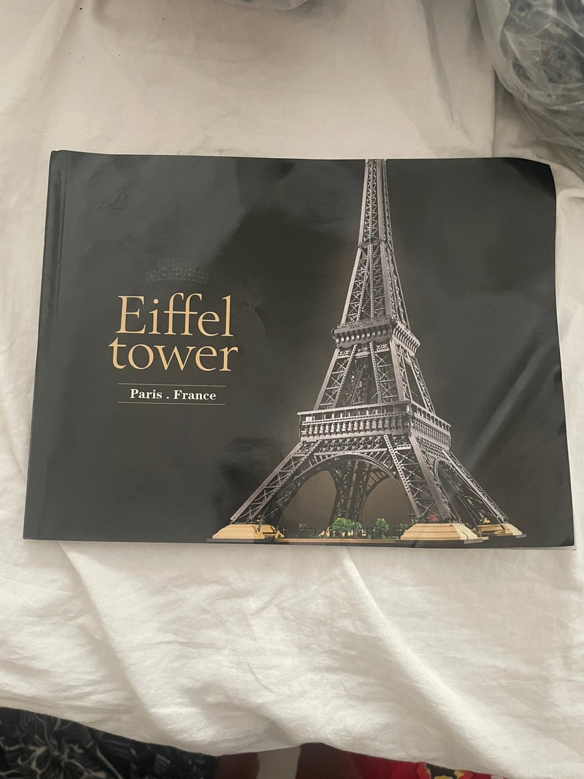 Eiffeltoren lego set zonder box, Lego, Ophalen of Verzenden, Complete set, Compleet