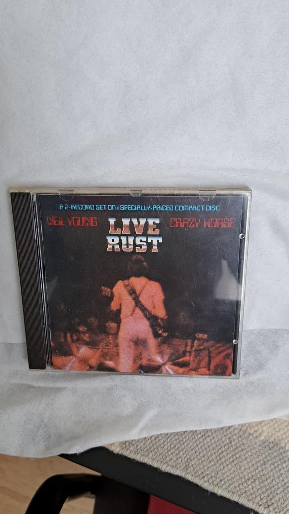 Cd Neil.Young & Crazy Horse  ,,Live Rust,,, Ophalen of Verzenden, Zo goed als nieuw