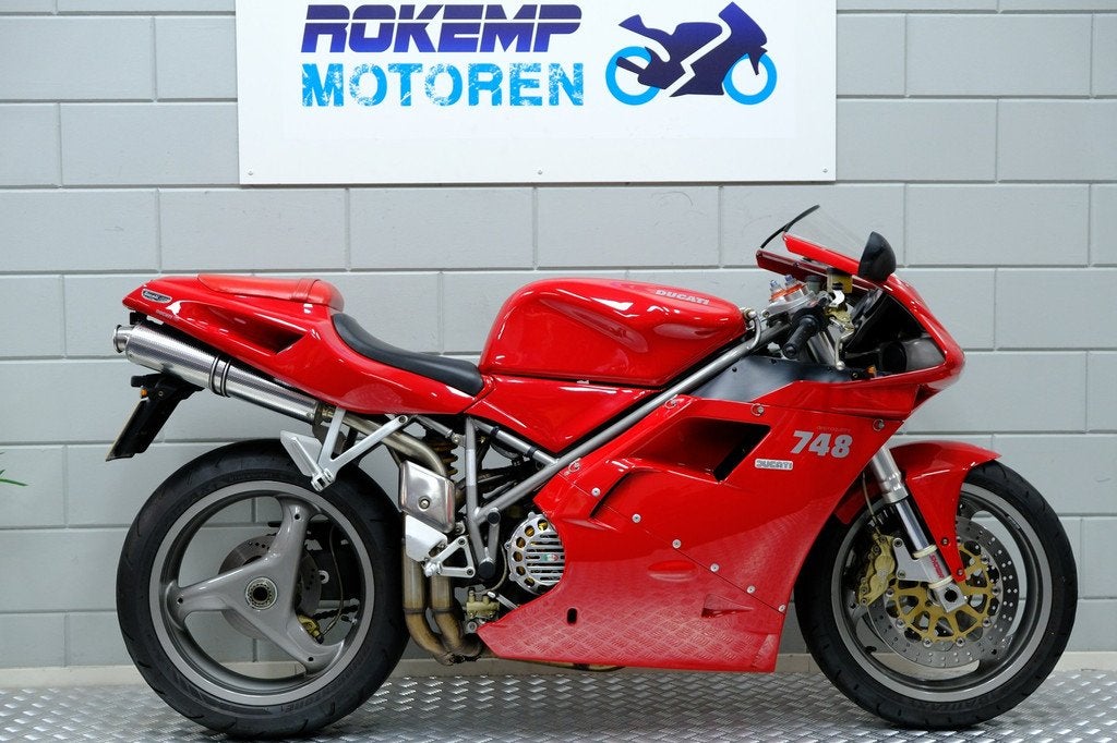 Ducati 748 S BIPOSTO SPORT (bj 2002), Motoren, Motoren | Ducati, Info@ducatie.fr, Bedrijf, Super Sport, Meer dan 35 kW