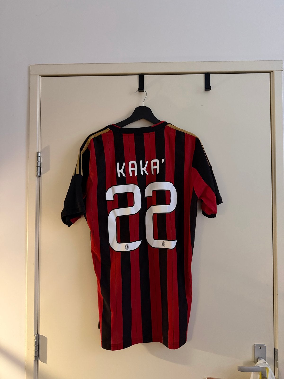 Adidas AC Milan Kaká #22 Shirt Maat L – Fly Emirates, Maat 52/54 (L), Meerkleurig, Ophalen of Verzenden, Zo goed als nieuw