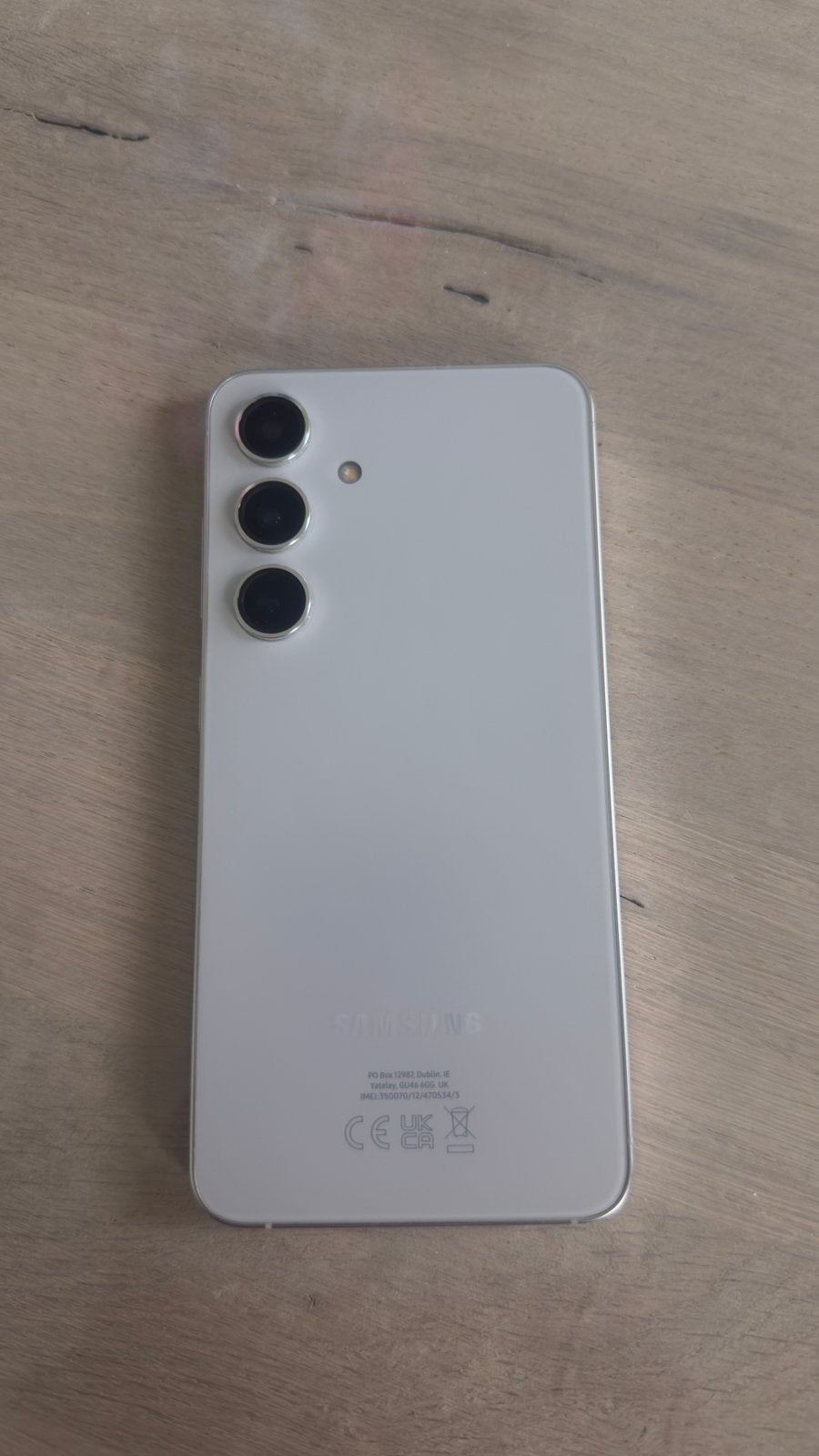 Samsung s24, Ophalen, Galaxy S24, Wit, Zo goed als nieuw