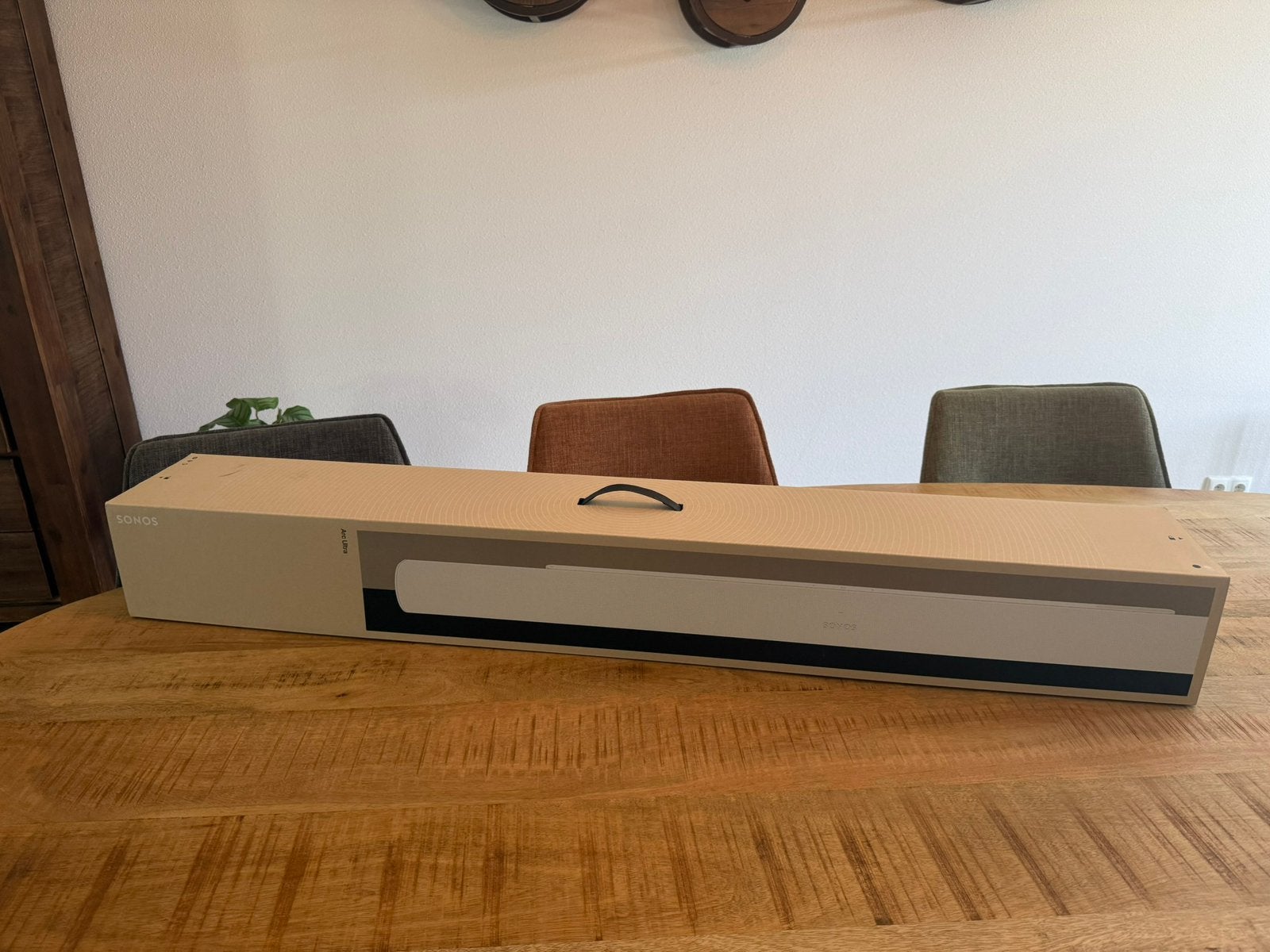 Sonos Arc Ultra | Wit | Alleen de doos!, Audio, Tv en Foto, Soundbars, Ophalen, Bluetooth, Nieuw