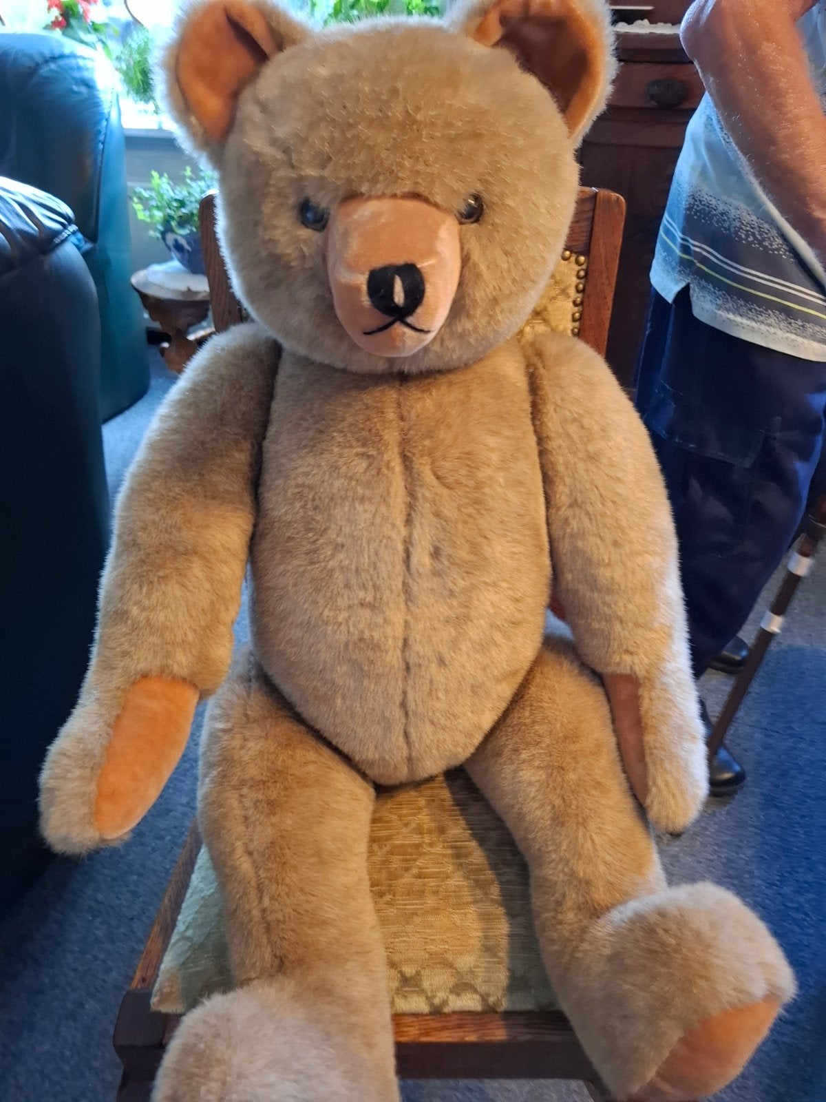 Grote Clemens Speeltiere Teddybeer - Zo goed als nieuw 85cm, Ophalen, Overige merken, Beer, Middelgroot (20 tot 80 cm)