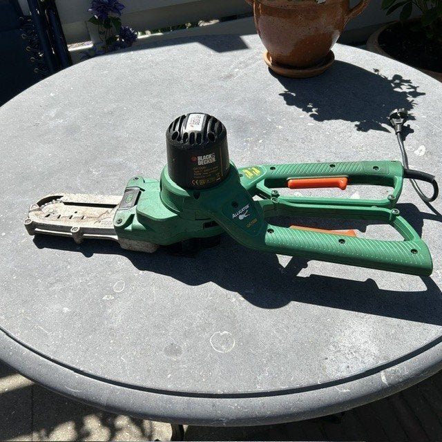 Black+Decker Alligator GK1000 elektrische takkenschaar, Ophalen of Verzenden, Zo goed als nieuw, Minder dan 20 mm, Black & Decker