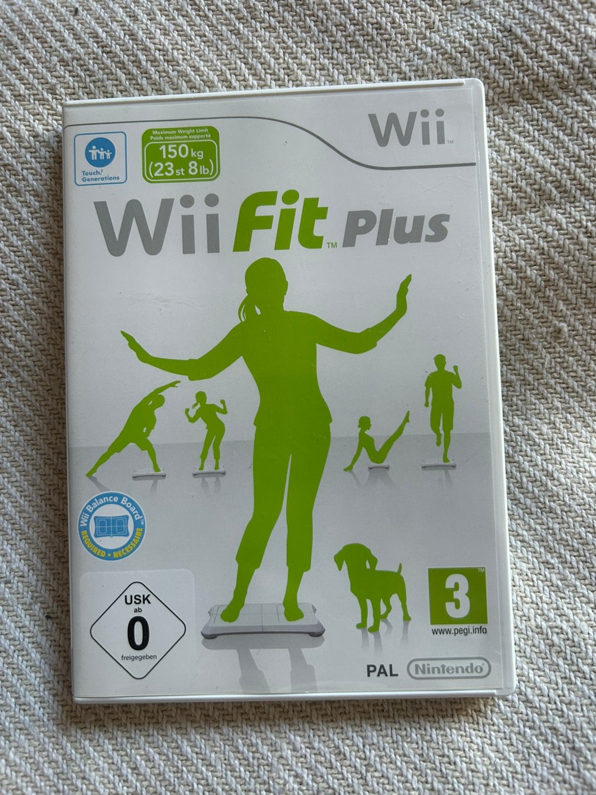 Wii Fit Plus Nintendo Wii, 1 speler, Ophalen of Verzenden, Zo goed als nieuw, Vanaf 3 jaar