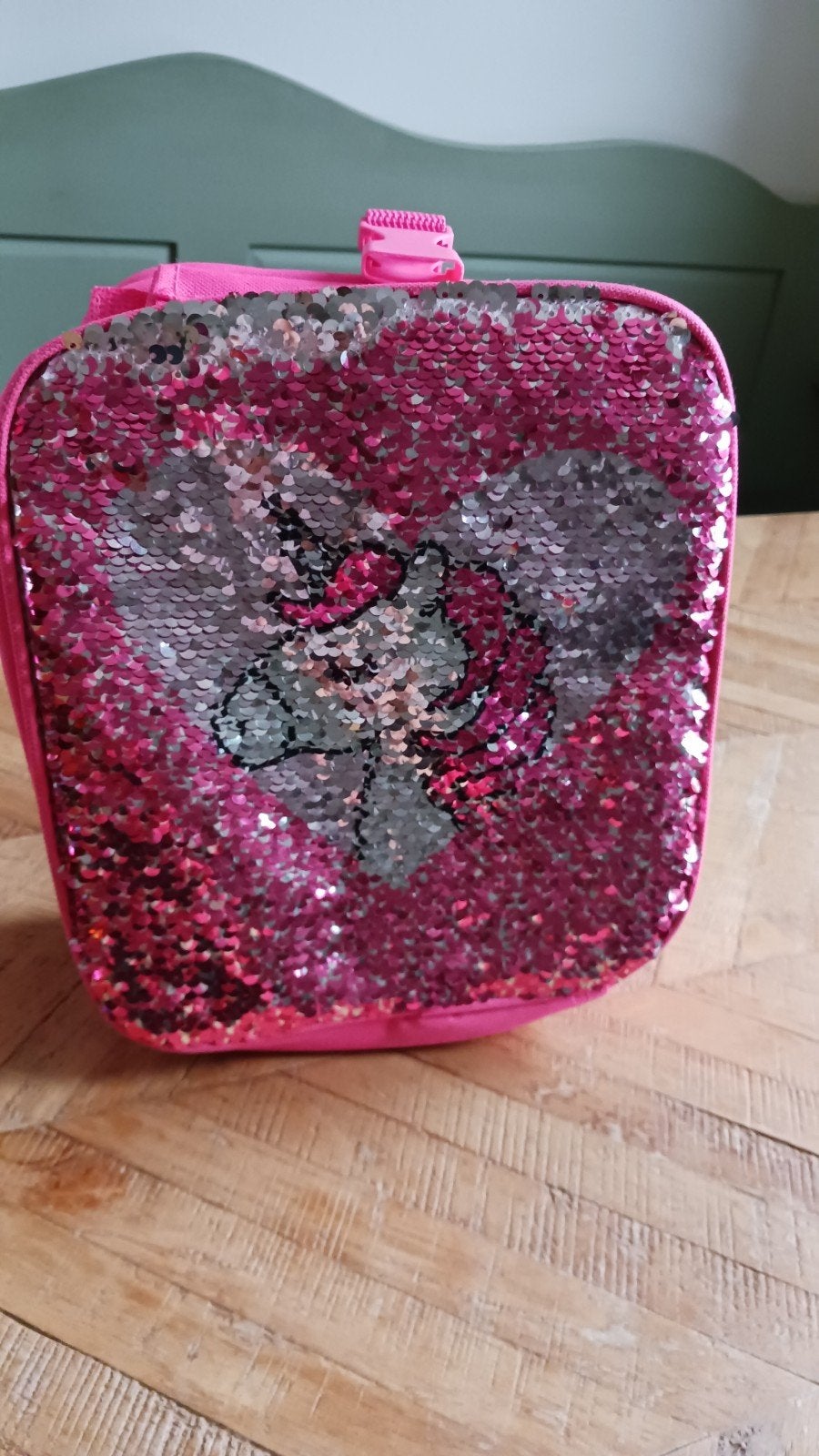 Gratis toilettas rose sequins unicorn + Jip & Janneke, Ophalen, Gebruikt, Roze, Jongen of Meisje