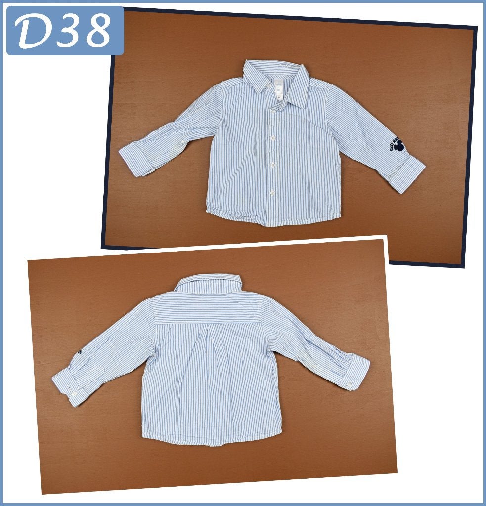 (D38) Maat 86. Mickey blouse, Gebruikt, C&A, Ophalen of Verzenden, Overhemdje of Bloesje