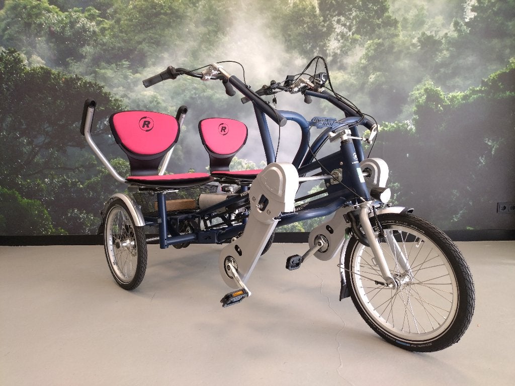 Van Raam Fun2Go Duofiets., Ophalen of Verzenden, Zo goed als nieuw, Schijfrem, Van Raam