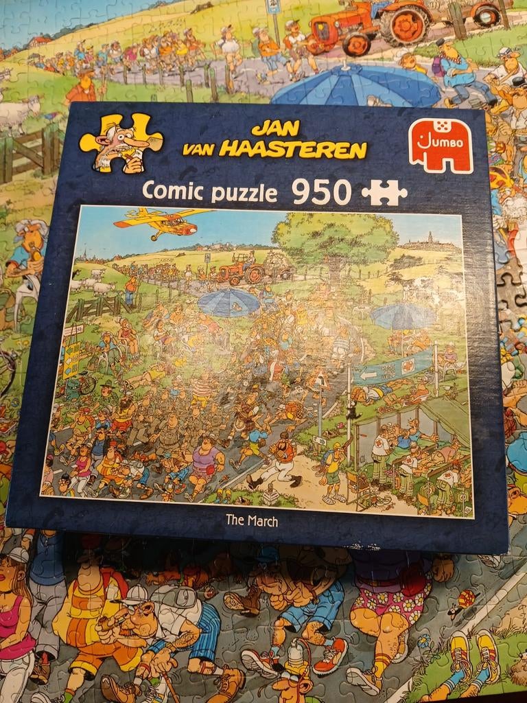 Puzzels Jan van Haasteren/Andre van Duin/disney, Ophalen of Verzenden, 500 t/m 1500 stukjes, Zo goed als nieuw