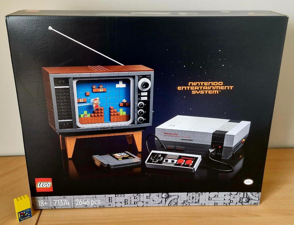 Lego 71374 Nintendo Entertainment System (Super Mario), Lego, Nieuw, Ophalen of Verzenden, Complete set
