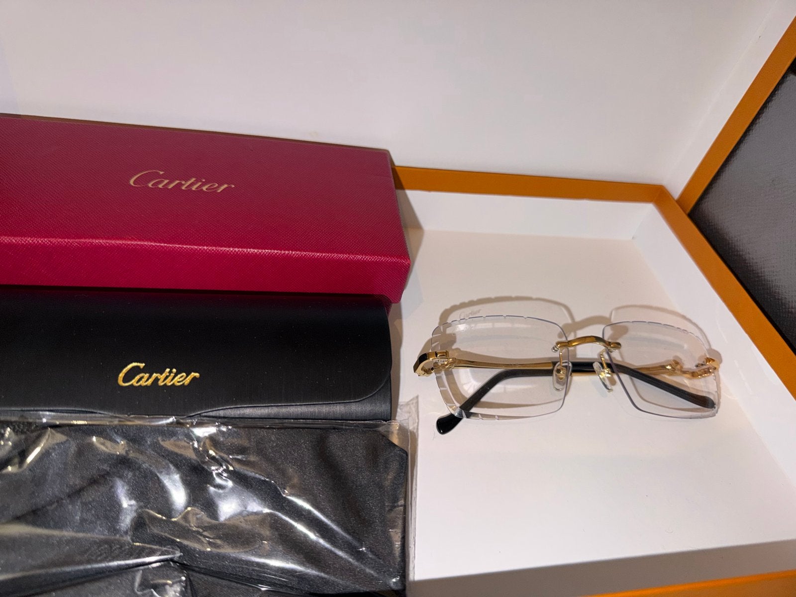 Cartier Photochromische Bril - Nieuwstaat, Ophalen of Verzenden, Nieuw, Bril, Overige merken