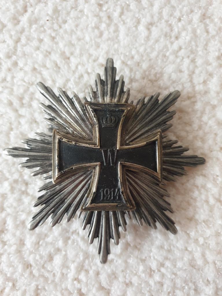 Hindenburg Stern, Ophalen of Verzenden, Landmacht, Duitsland, Embleem of Badge