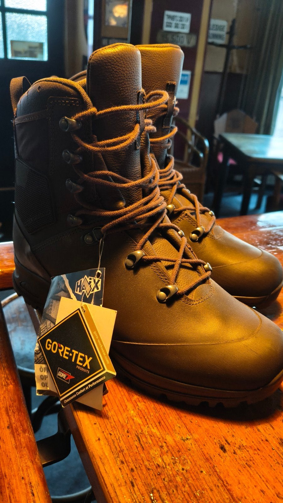 Haix Mondo 275 M Gore-Tex wandelschoenen - Nieuw, Bruin, Haix, Nieuw, Ophalen of Verzenden