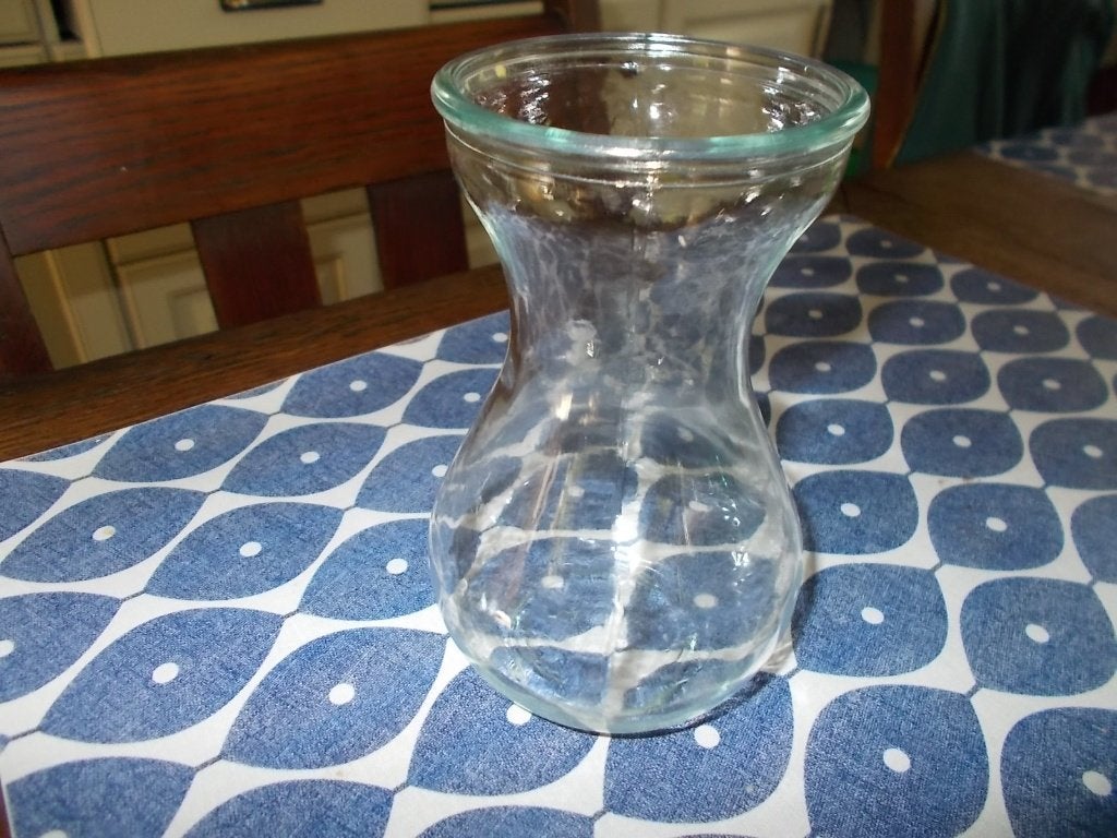 🌸 Hyacinthvaas,bollenvaas,bollenglas, 13,5 cm, Transparant, Ophalen of Verzenden, 13 cm, Glas