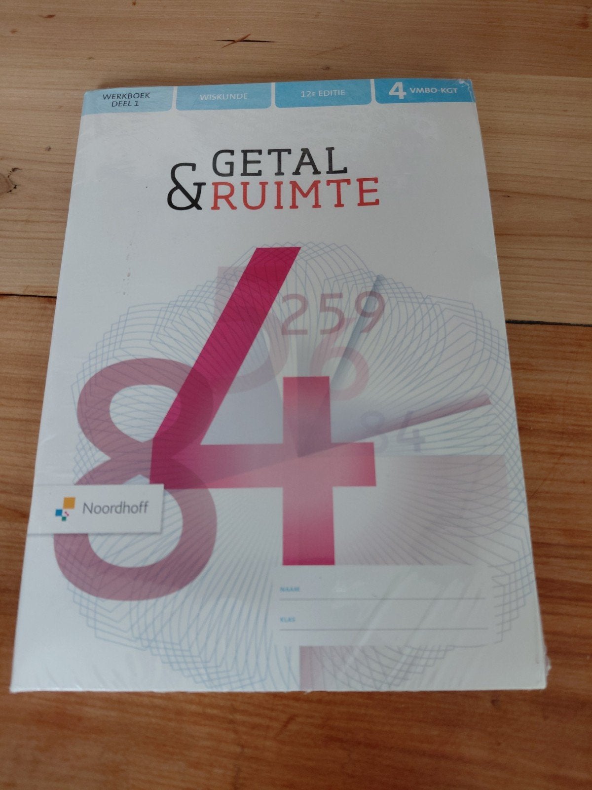 wiskunde Getal & ruimte editie 12 werkboek deel 1 en  2, Ophalen of Verzenden, Nieuw, VWO