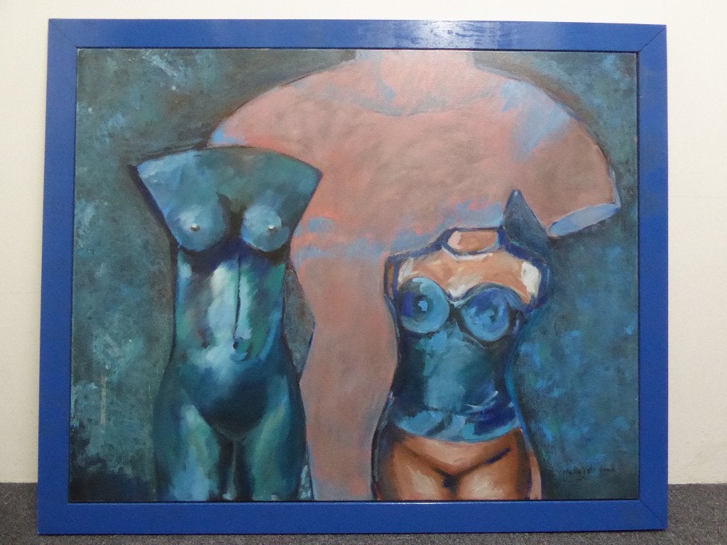 Olieverf schilderij | in zeer nette staat, Ophalen, Oorspronkelijke maker, Zo goed als nieuw, Schilderij