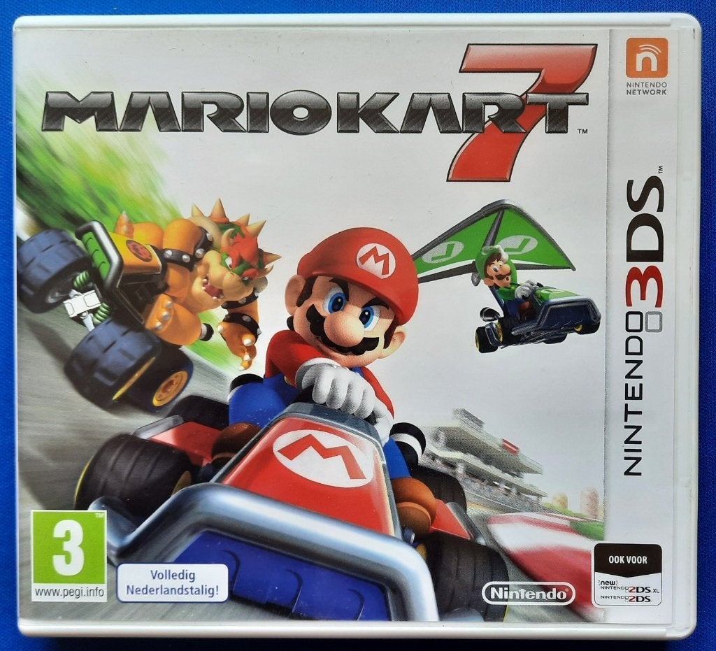 Mario Kart 7 - 3DS, Avontuur en Actie, Gebruikt, 1 speler, Ophalen of Verzenden