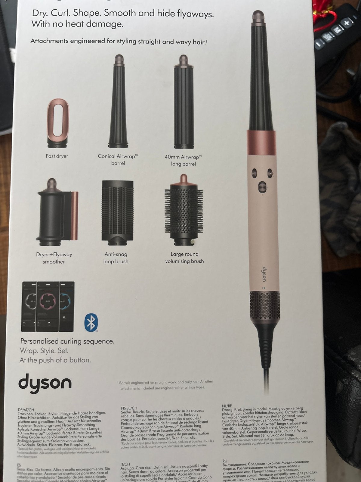 Dyson Airwrap i.d. Complete Styler met opzetstukken, Ophalen, Nieuw, Haarverzorging