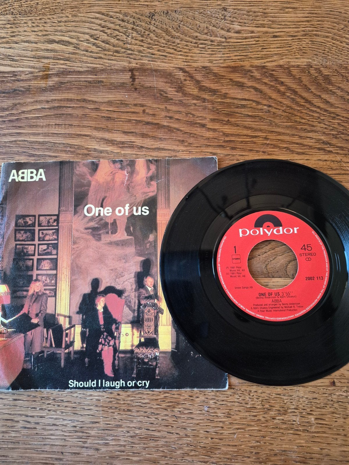 ABBA - One of Us (Single), Gebruikt, 7 inch, Ophalen of Verzenden, Pop