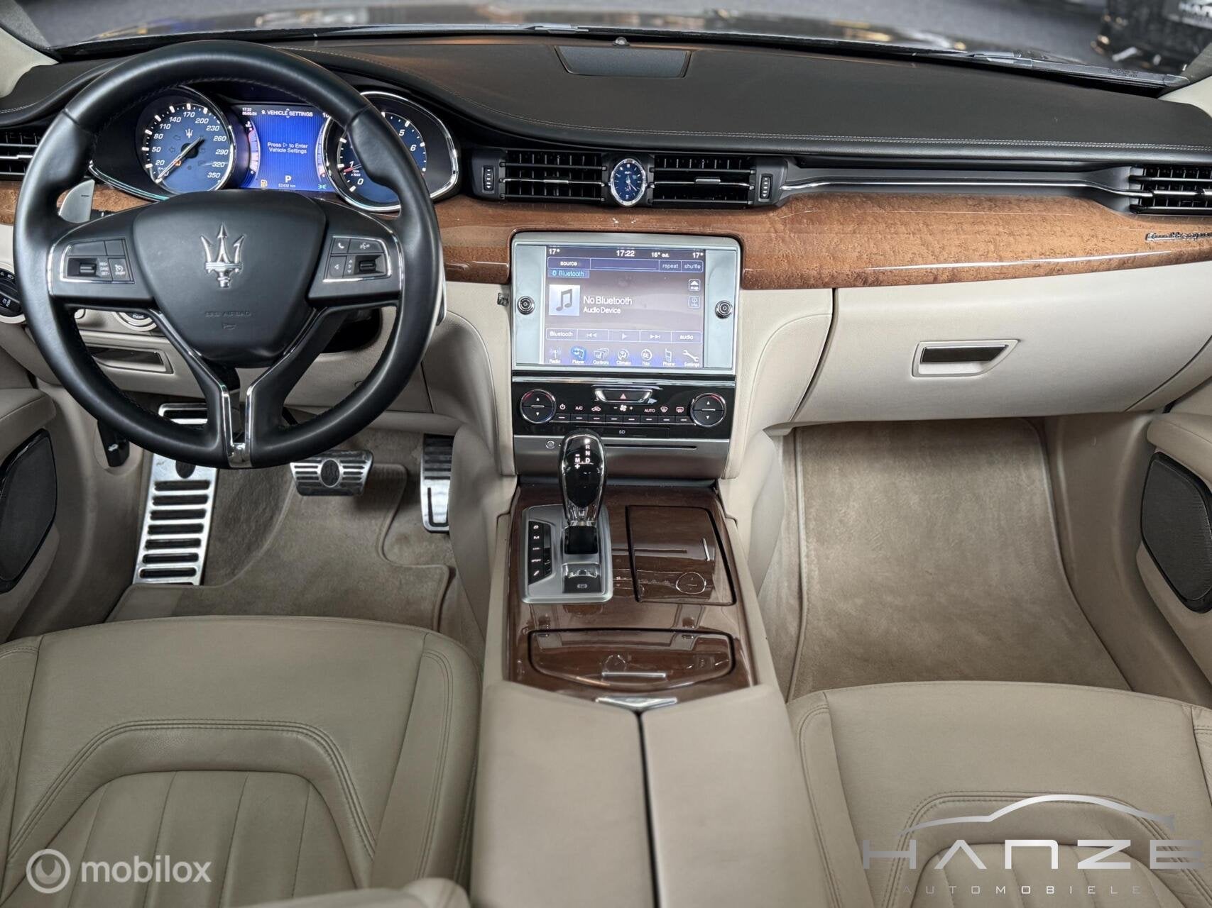 Maserati Quattroporte 3.8 GTS V8|Pano|Leer|Maxton|B&W|21"|, Auto's, Maserati, Automaat, Achterwielaandrijving, Gebruikt, Zwart