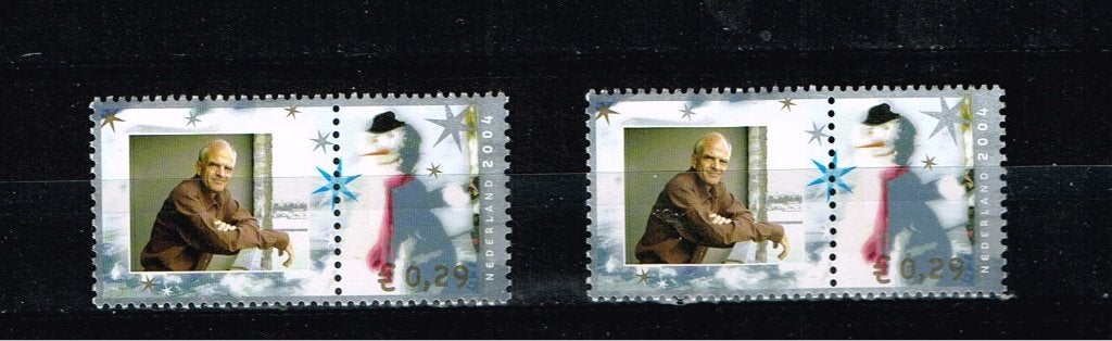 2004 persoonlijke december zegel 0,29 prive uitgave/np126.9, Ophalen of Verzenden