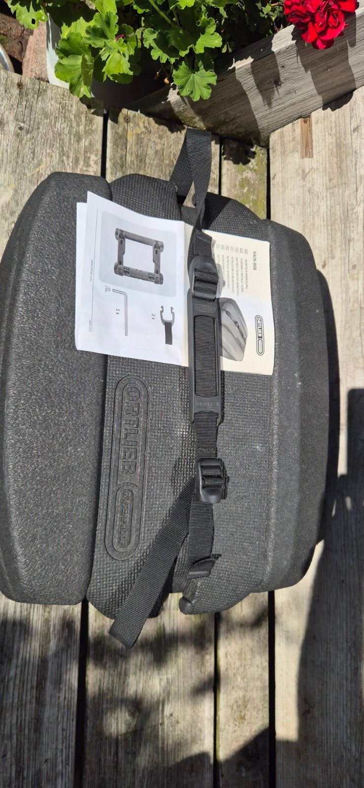 Ortlieb Rack-box - ZGAN, compleet, nieuw €91, Ophalen of Verzenden, Zo goed als nieuw, Ortlieb