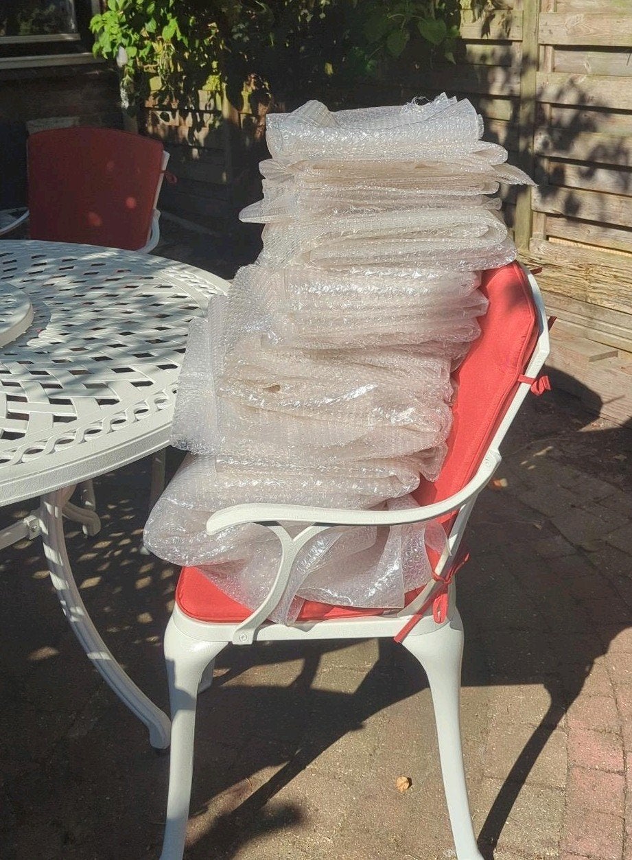 Noppenfolie / bubble wrap, Ophalen, Gebruikt, 15 m² of meer, Folie