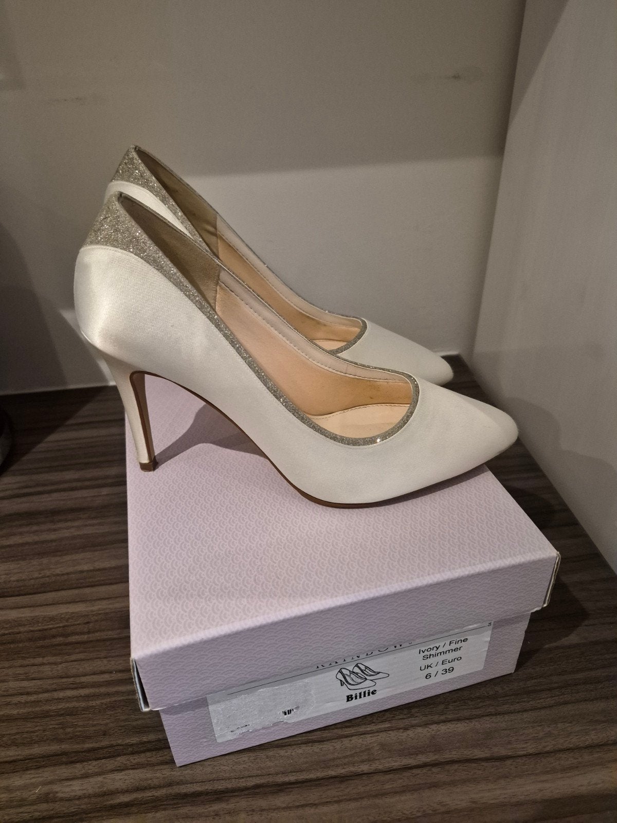 Rainbow trouwschoenen maat 39, Kleding | Dames, Rainbow, Ophalen of Verzenden, Zo goed als nieuw, Schoenen