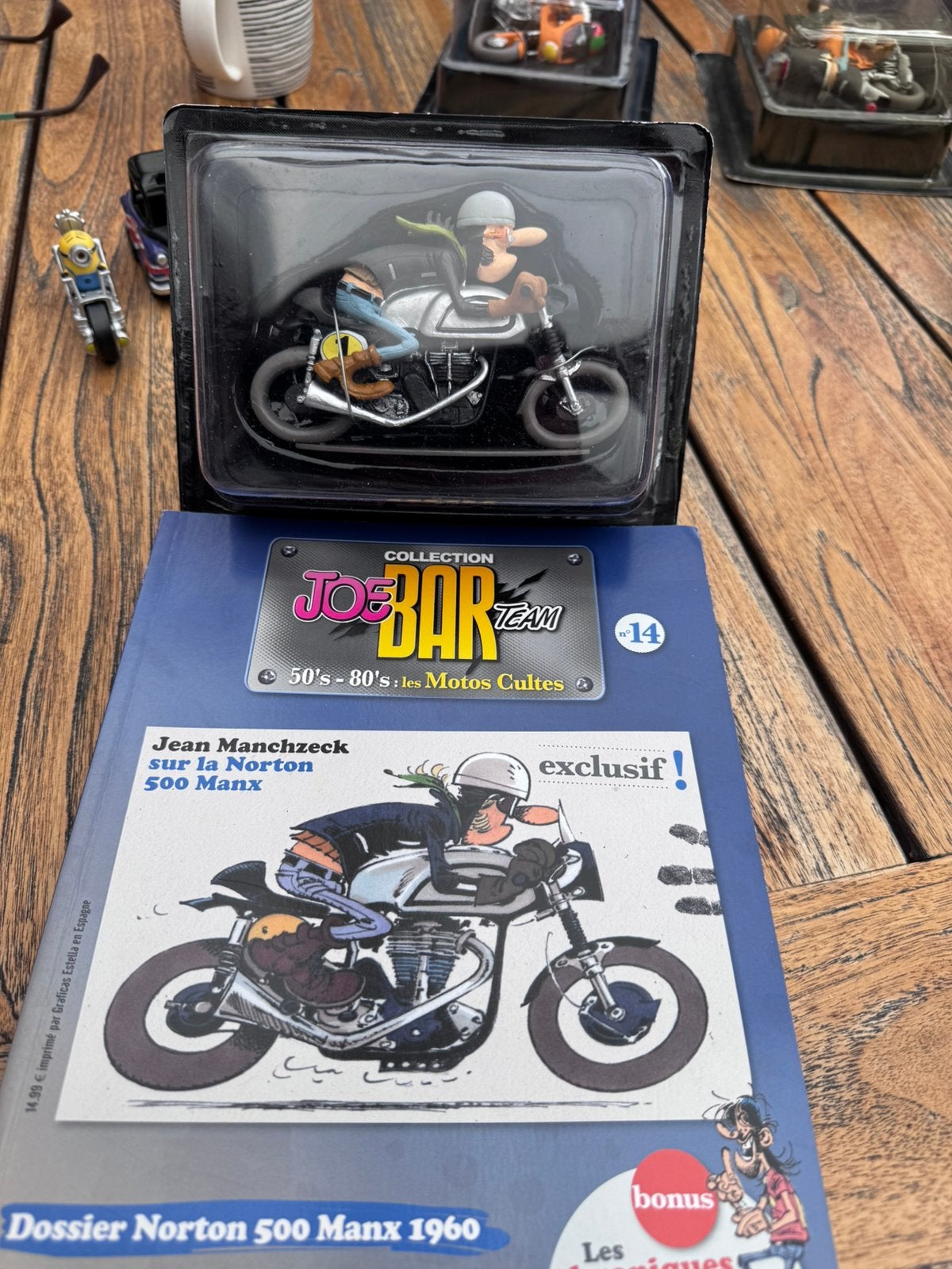 Joe bar, laverda en norton Manx, mint en boxed, Motoren, Ophalen of Verzenden, Zo goed als nieuw