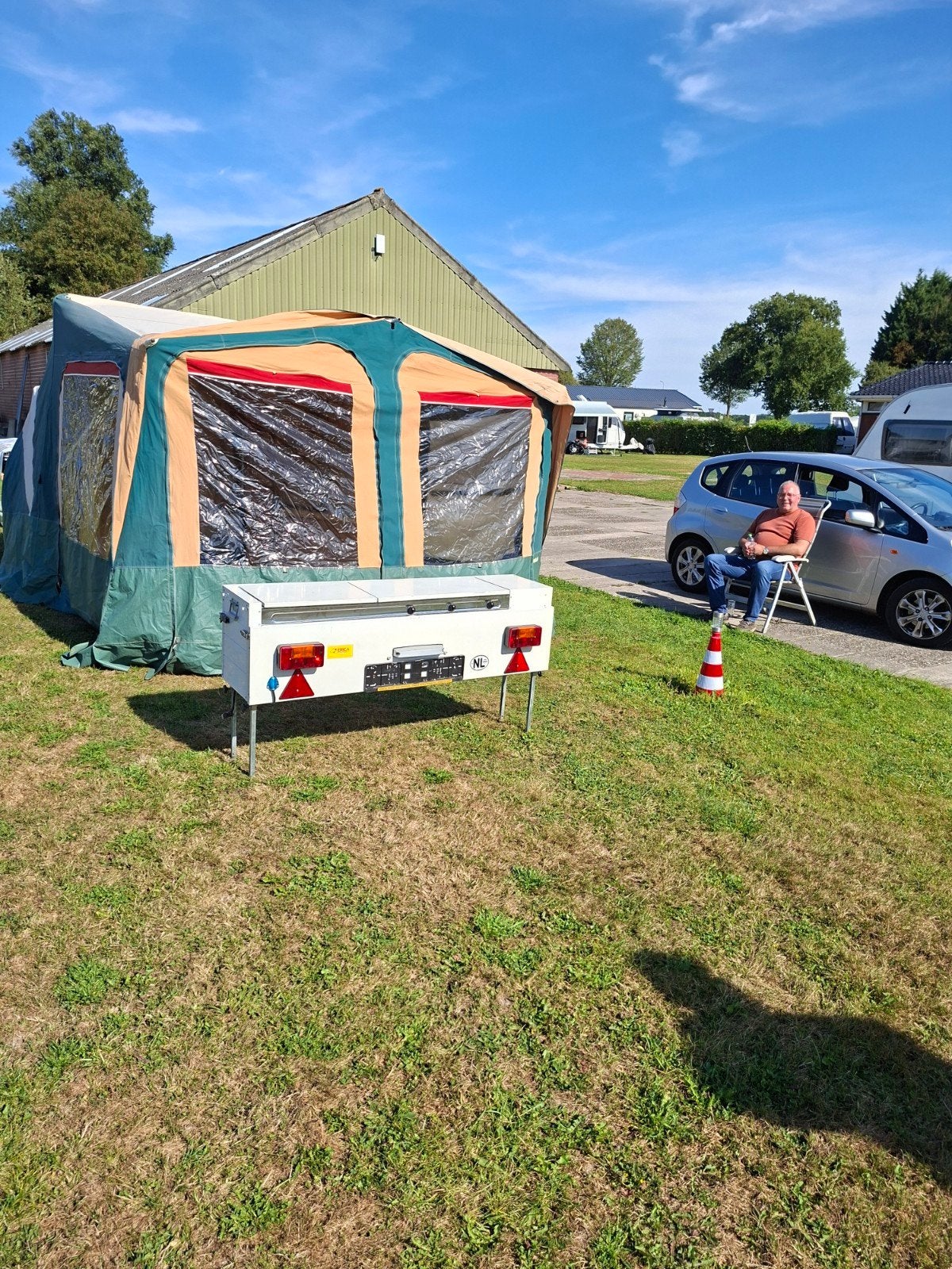 trigano odyssee, Caravans en Kamperen, Vouwwagens, Ophalen, Aanwezig, Overige merken