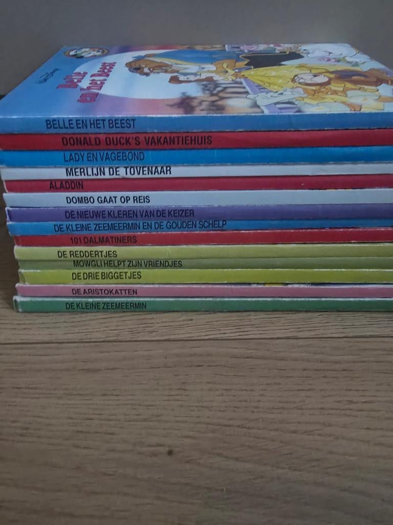 Disney boeken 14 stuks, Verzamelen, Ophalen of Verzenden, Overige figuren, Gebruikt, Overige typen