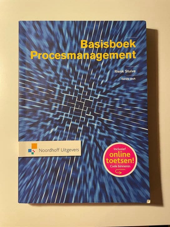 Basisboek Procesmanagement - R. Stuive (Noordhoff), Ophalen of Verzenden, Gamma, Zo goed als nieuw, HBO