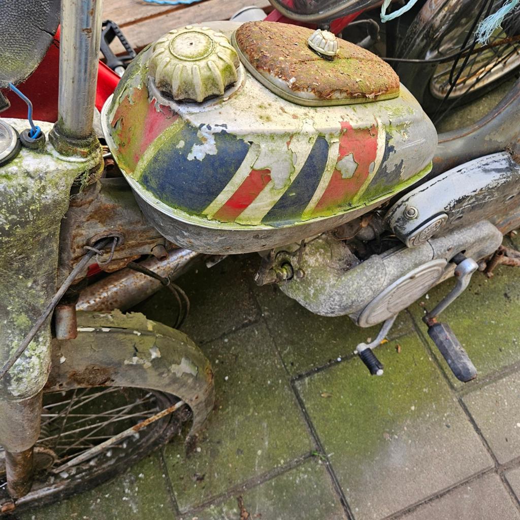 Puch MV50 uit 1973 met 3 voetversnellingen, Fietsen en Brommers, Brommers | Puch, Gebruikt, Overige modellen, Maximaal 45 km/u