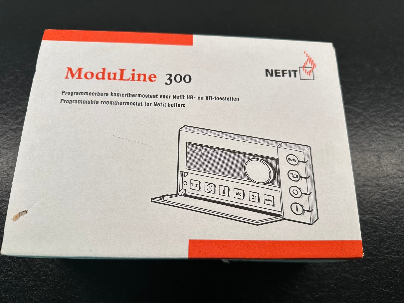 Nefit moduline 300, Thermostaat, Minder dan 30 cm, Minder dan 60 cm, Ophalen of Verzenden