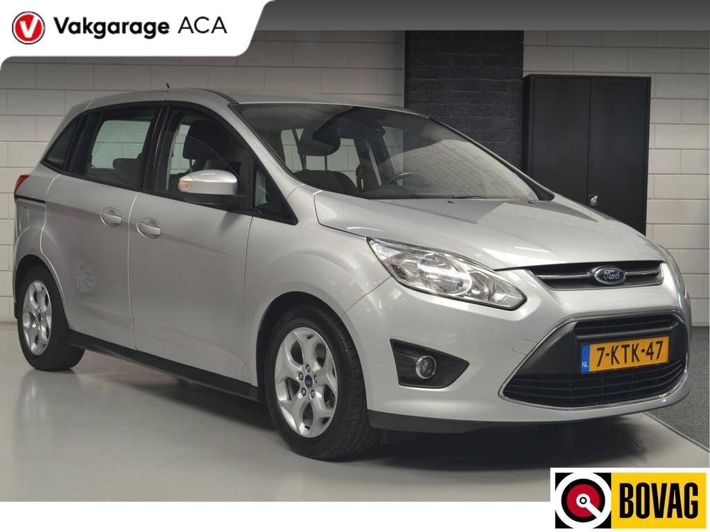 Ford Grand C-Max 1.0 Lease Trend // AIRCO // CRUISE // NAVI, Auto's, Ford, Voorwielaandrijving, Gebruikt, Origineel Nederlands