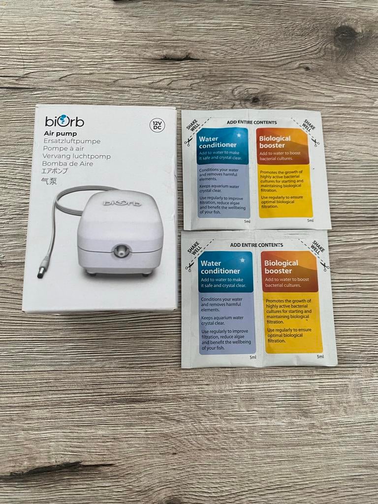 Biorb air pump, Dieren en Toebehoren, Ophalen of Verzenden, Zo goed als nieuw