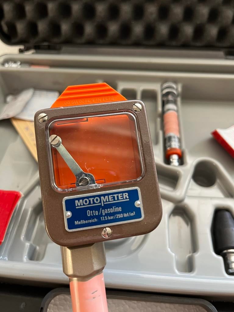 Motometer benzine 3,5-17,5 bar, Ophalen of Verzenden, Zo goed als nieuw, Toebehoren