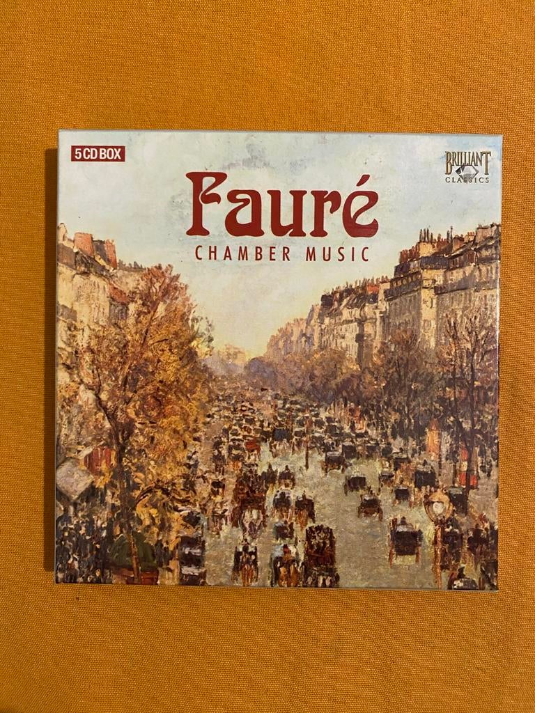 Fauré Chamber Music - 5 CD Boxset, Cd's en Dvd's, Kamermuziek, Boxset, Ophalen of Verzenden, Zo goed als nieuw