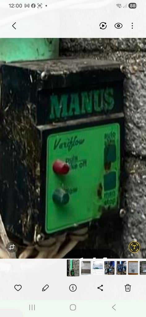Manus Variflo ..melkput kastjes besturing, 1 speler, Ophalen of Verzenden, Zo goed als nieuw, Vanaf 3 jaar