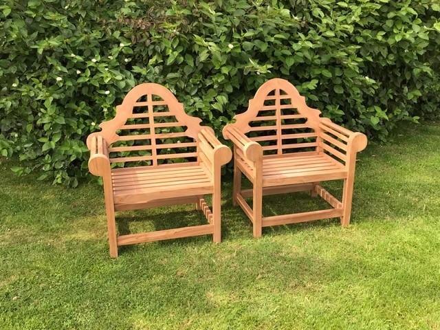 Foto 2 van Groot Assortiment Teak Tuinstoelen / Nieuw & Gebruikt