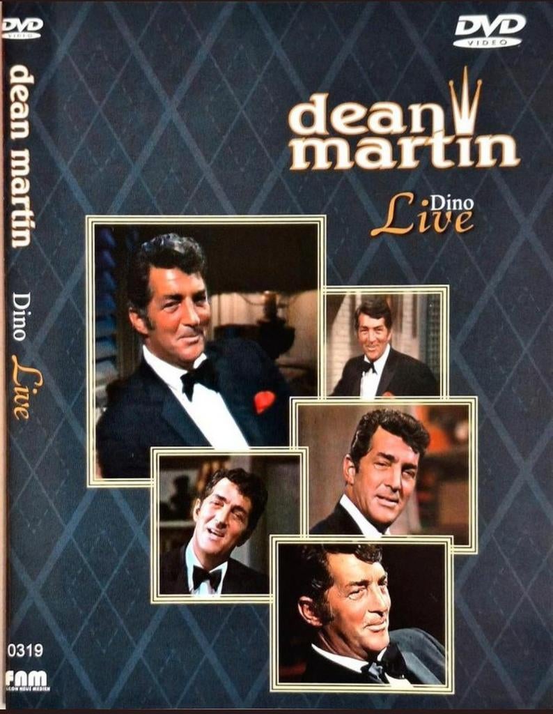 DVD  DEAN MARTIN - Dino Live (in concert), Alle leeftijden, Ophalen of Verzenden, Zo goed als nieuw