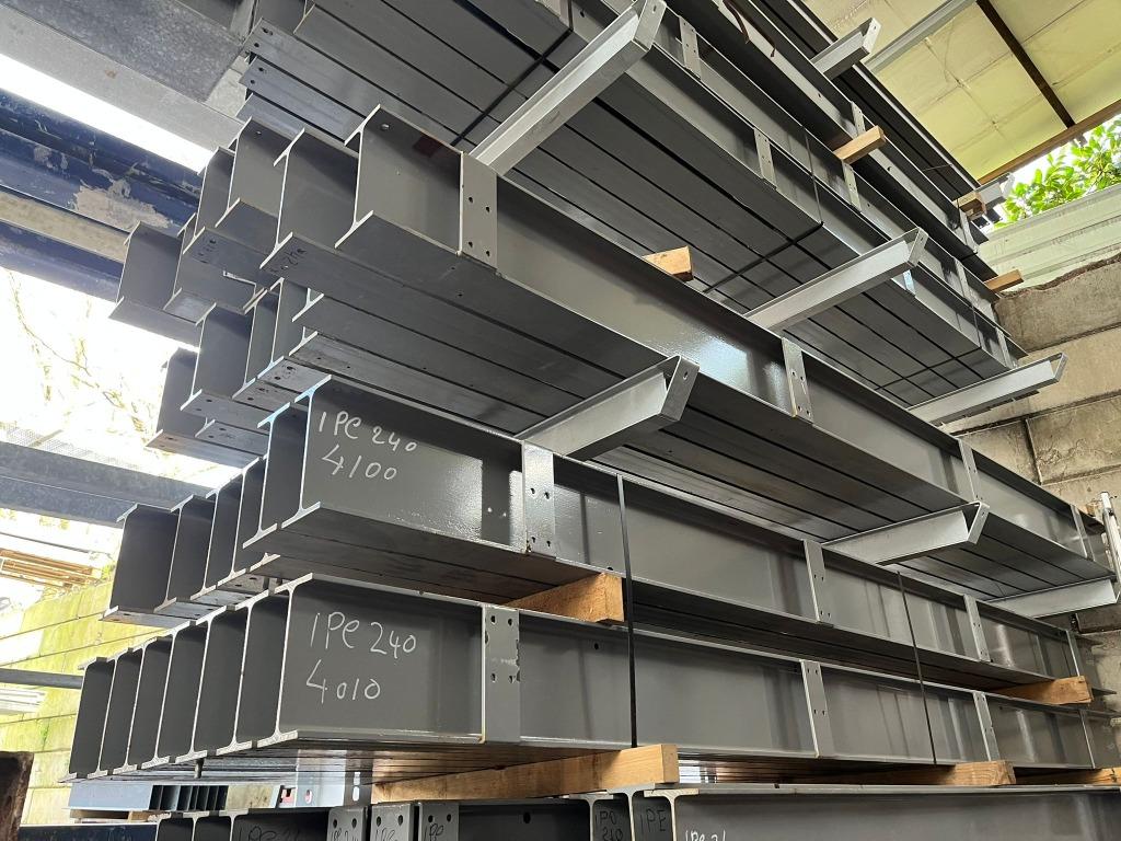 Constructiestaal/ Stalen balken/ IJzeren balken, Ophalen, Gebruikt, IJzer