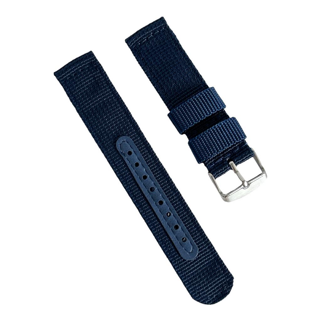Horlogeband Canvas - 4 kleuren en diverse maten, Verzenden, Nieuw, Overige merken