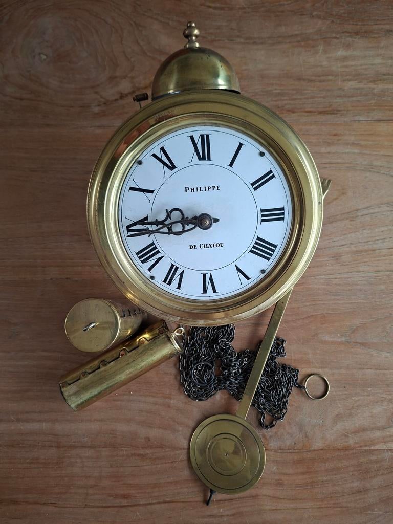 Antieke Philippe de Chatou pendule wandklok, Antiek en Kunst, Antiek | Klokken, Ophalen